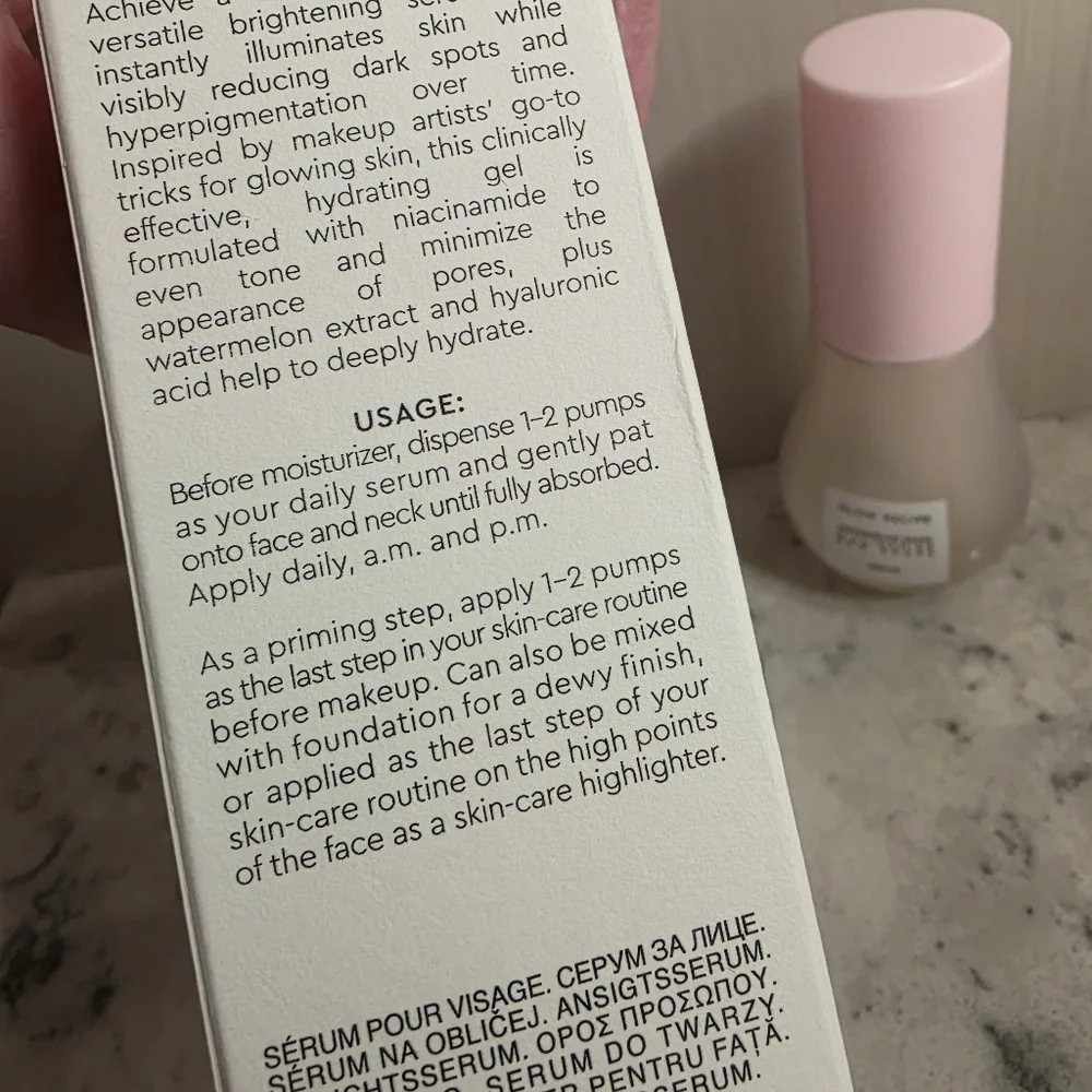 Glow Recipe Watermelon Glow Niacinamide Dew Drops Serum NIB